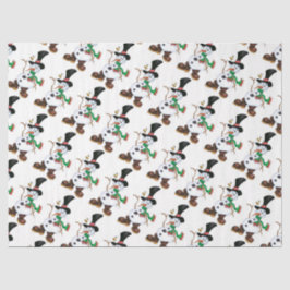 Papel De Seda Cute Snowman