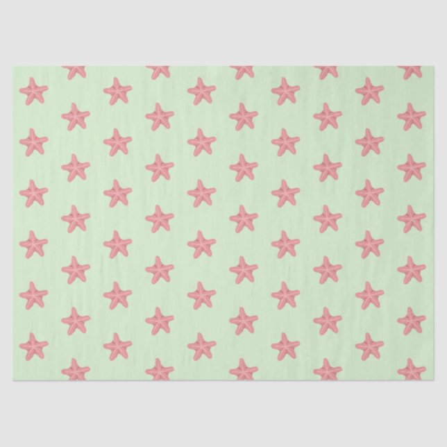 Papel De Seda  Cute starfish  (Anverso)