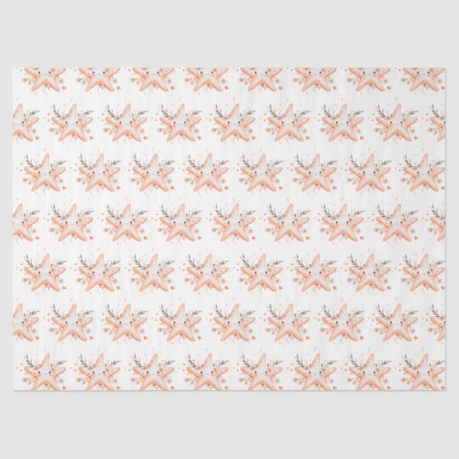 Papel De Seda Cute Starfish (Anverso)
