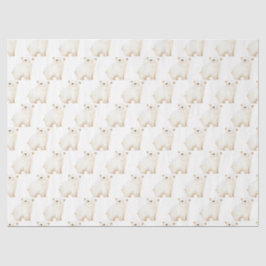 Papel De Seda Cute Winter Polar Bears