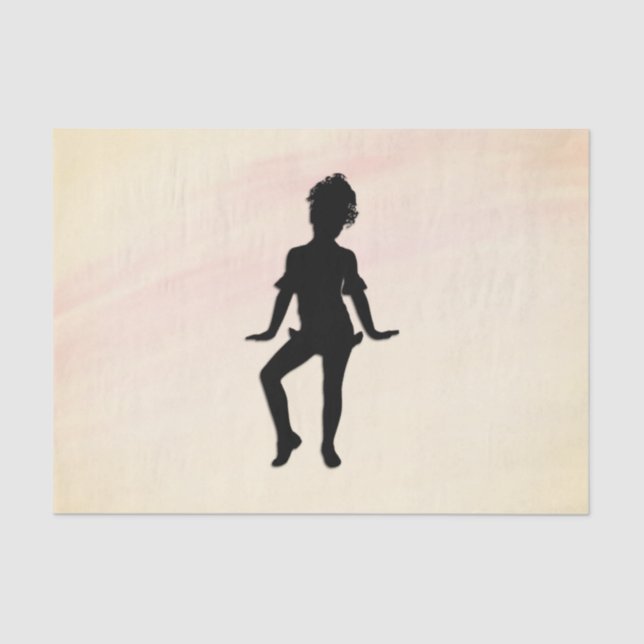 Papel De Seda Cutest Little Dancer Mellow Yellow (Anverso)