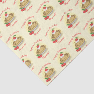 Papel De Seda Cutie Pie Birthday Party Kids Cherry