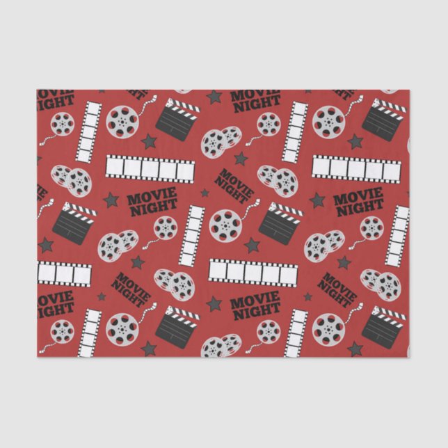 Papel De Seda Cuto de película fiesta (Anverso)