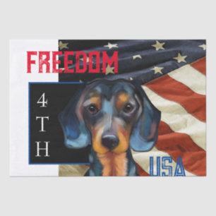 Papel De Seda Dachshund     
