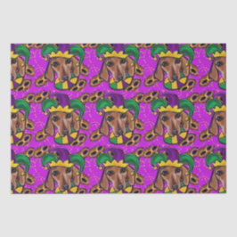 PAPEL DE SEDA DACHSHUND ROJO