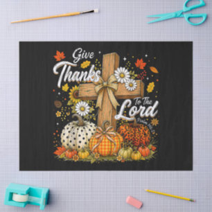 Papel De Seda Dad gracias al Señor Otoño Temporada de otoño