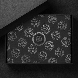 Papel De Seda Dados de RPG   Juego de Mesa Retro de Fantasía Clá