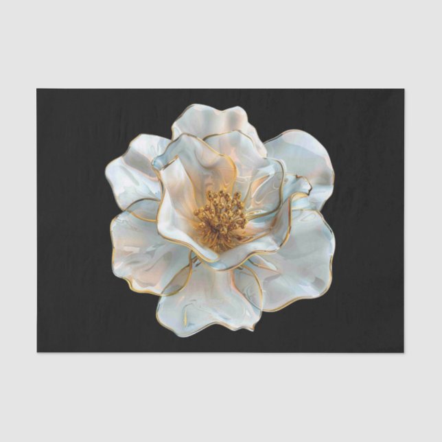 Papel De Seda Daffodil de vidrio (Anverso)