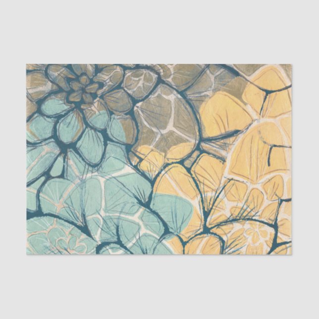 Papel De Seda Dahlia Dance I (Anverso)