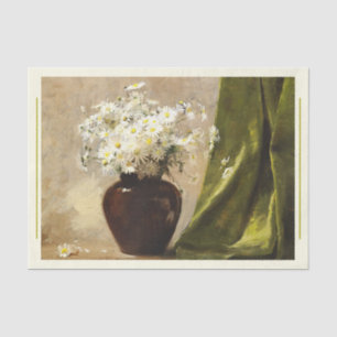 Papel De Seda Daisies en un jarrón, Paul Fisher Decoupage