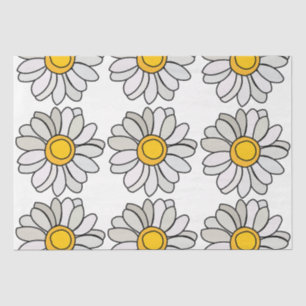 Papel De Seda Daisy Flower Floral Daisy