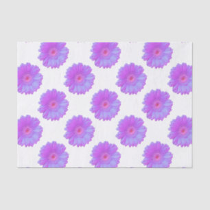 Papel De Seda Daisy gerbera morada