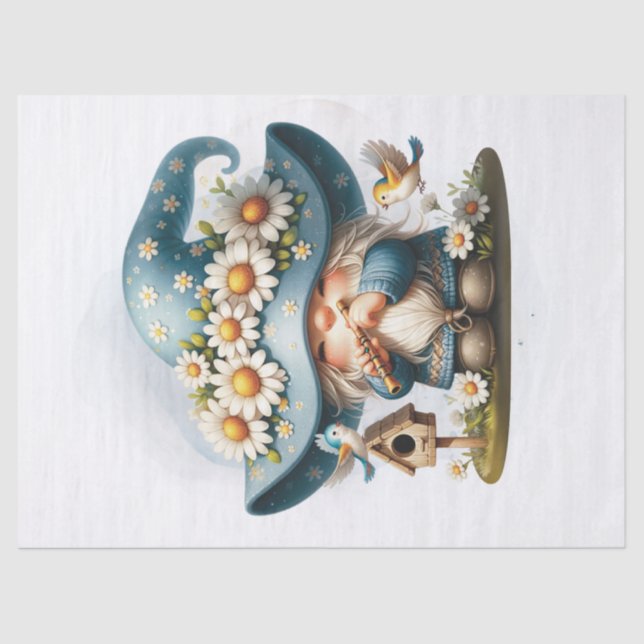 Papel De Seda Daisy Gnome (Anverso)