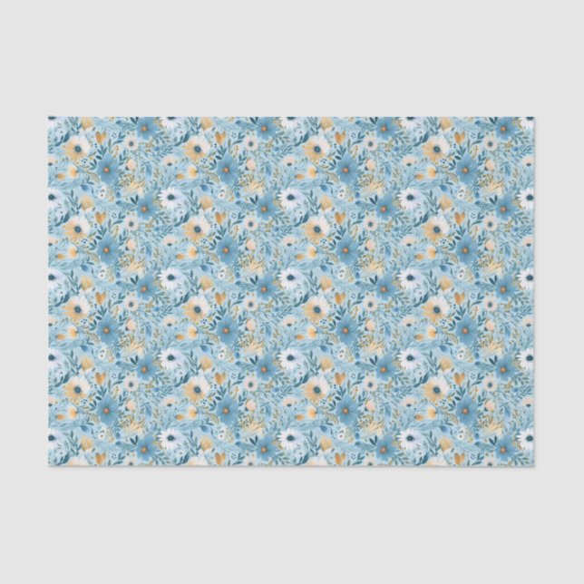Papel De Seda Daisy Meadow Design (Anverso)