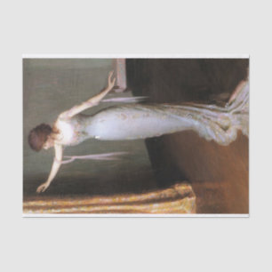 Papel De Seda Dama con vestido nocturno de Lilla Cabot Perry