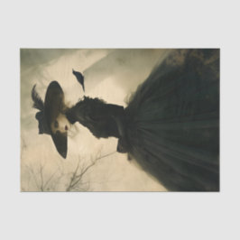 Papel De Seda Dama de gótico