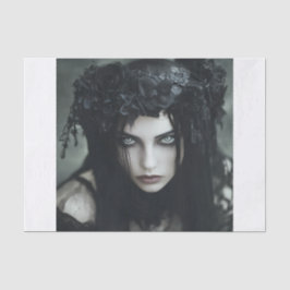 Papel De Seda Dama de gótico