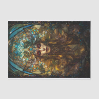 Papel De Seda Dama de hadas de vidrio templado