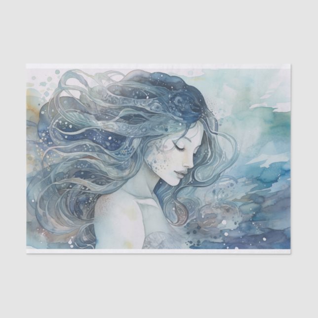 Papel De Seda Dama del lago (Anverso)