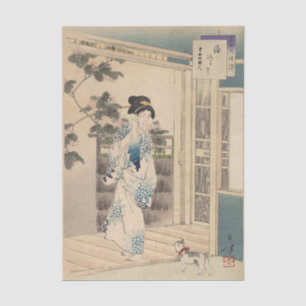Papel De Seda Damas nobles del período Tokugawa, 36 Bellezas