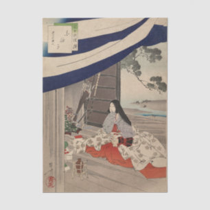 Papel De Seda Damas nobles del período Tokugawa, 36 bellezas