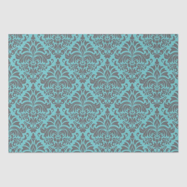 Papel De Seda Damasco (Anverso)