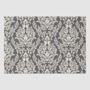 Papel De Seda Damasco