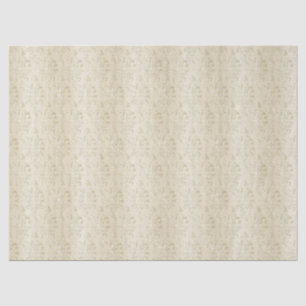 Papel De Seda Damasco antiguo elegante vintage en color crema