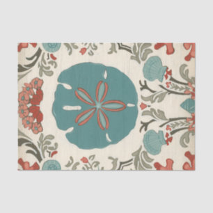 Papel De Seda Damasco costero I