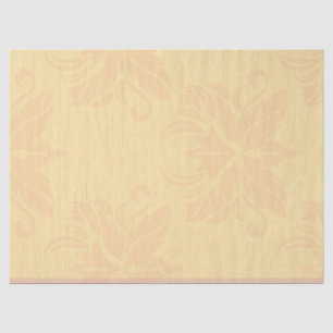 Papel De Seda Damasco de Antigüedades Blancas de Carnicería Rosa