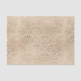 Papel De Seda Damasco de cosecha