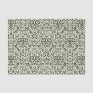 Papel De Seda Damasco de Navidades