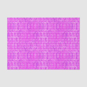 Papel De Seda Damasco del Arabesque - lavanda y orquídea