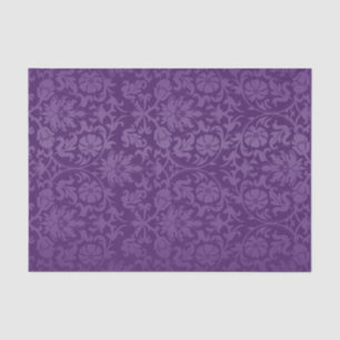 Papel De Seda Damasco morado