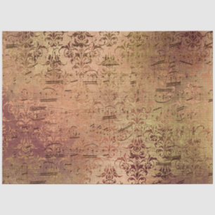 Papel De Seda Damask Ephemera Design Series #11