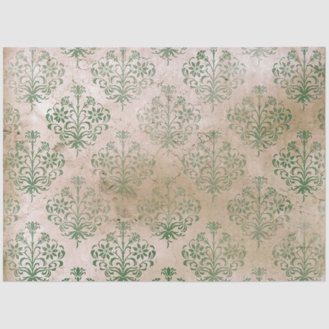 Papel De Seda Damask Ephemera Design Series #6 (Anverso)