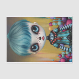 Papel De Seda Damien, muñeca asquerosa, hermano de Agatha