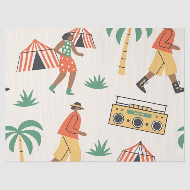 Papel De Seda Dance in summer (Anverso)