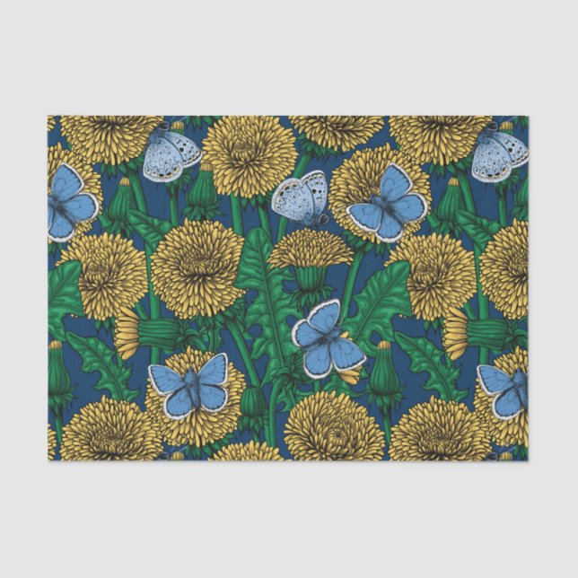 Papel De Seda Dandelion medow (Anverso)