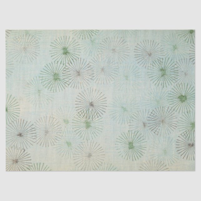 Papel De Seda Dandelion Seed Heads (Anverso)