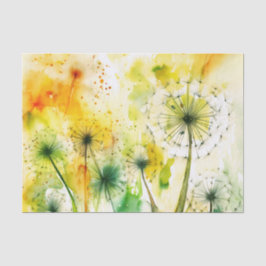 Papel De Seda DANDELIONS Decoupage paper