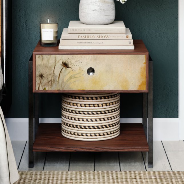 Papel De Seda Dandelions Wafting in Breeze Decoupage (Subido por el creador)