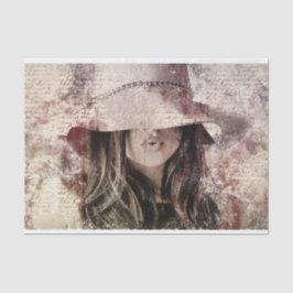 Papel De Seda ¡Danos un beso! Tejido de desconexión