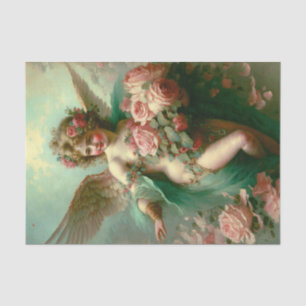 Papel De Seda Darling Victorian Cherub Tissue Paper
