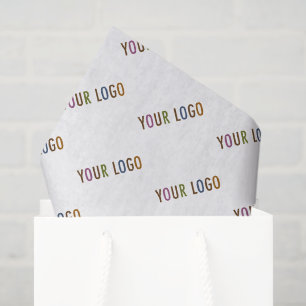 Papel de seda de 10 libras personalizado con logot