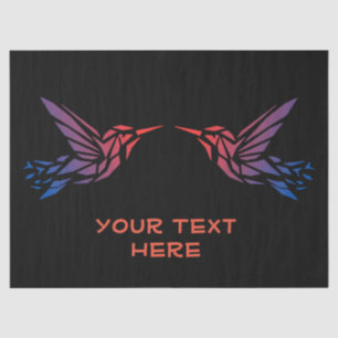 Papel de seda de 18lb Personaliza Tu Texto Aquí