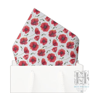 Papel de seda de amapola