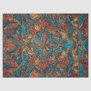 Papel de seda de arte marroquí