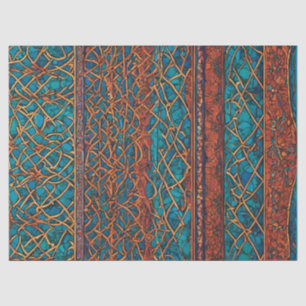 Papel de seda de arte marroquí