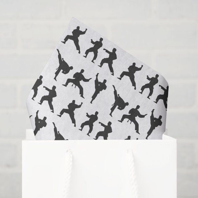 Papel de seda de artes marciales, Karate (Bolsa de regalo)